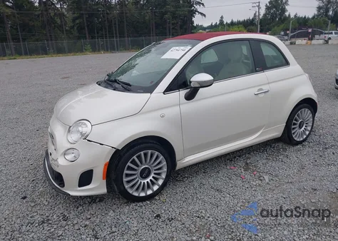 2018 Fiat 500C Lounge из США, поврежденный, VIN 3C3CFFEH1JT425703